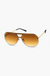 Sunglasses on soft white background