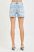 Risen High Rise Distressed Shorts – Light - LECCE