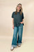 Risen High Rise Wide Leg Jeans - LECCE