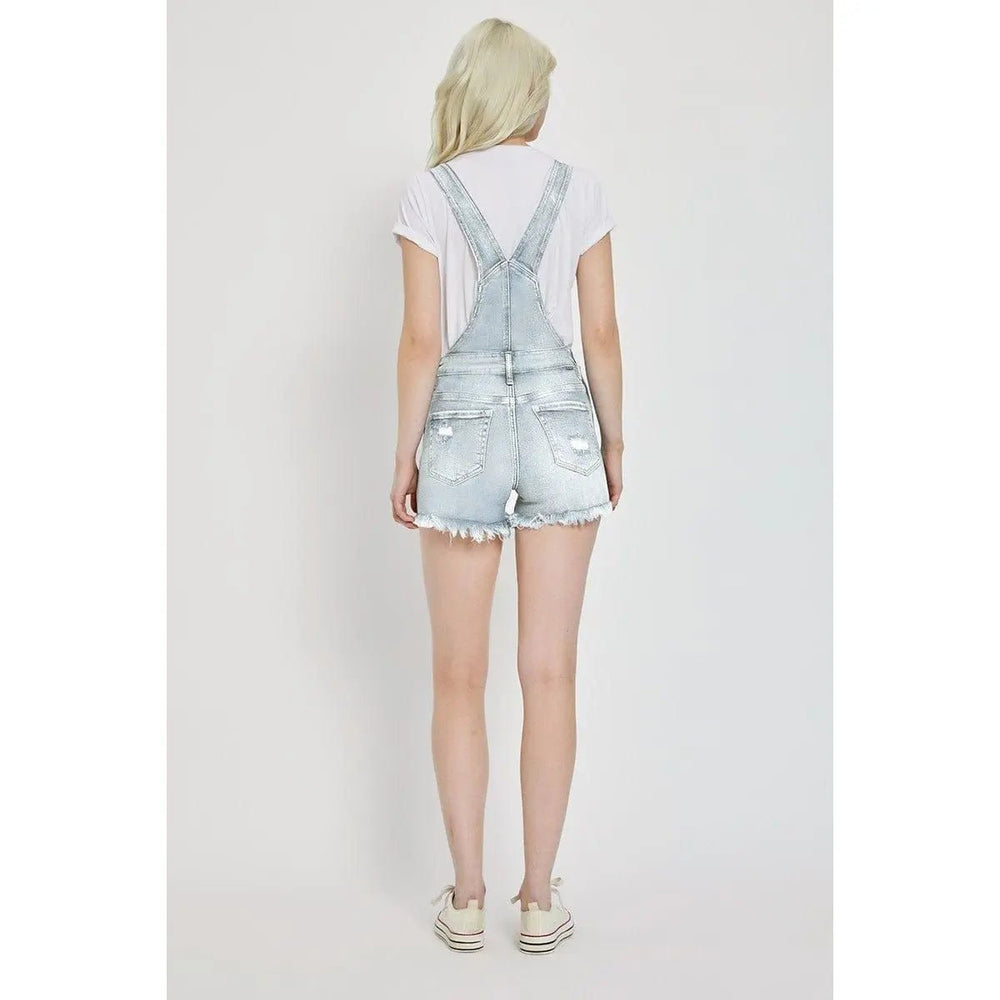 Risen Jeans Distressed Stretchy Shortall - LECCE