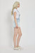Risen Jeans Distressed Stretchy Shortall - LECCE