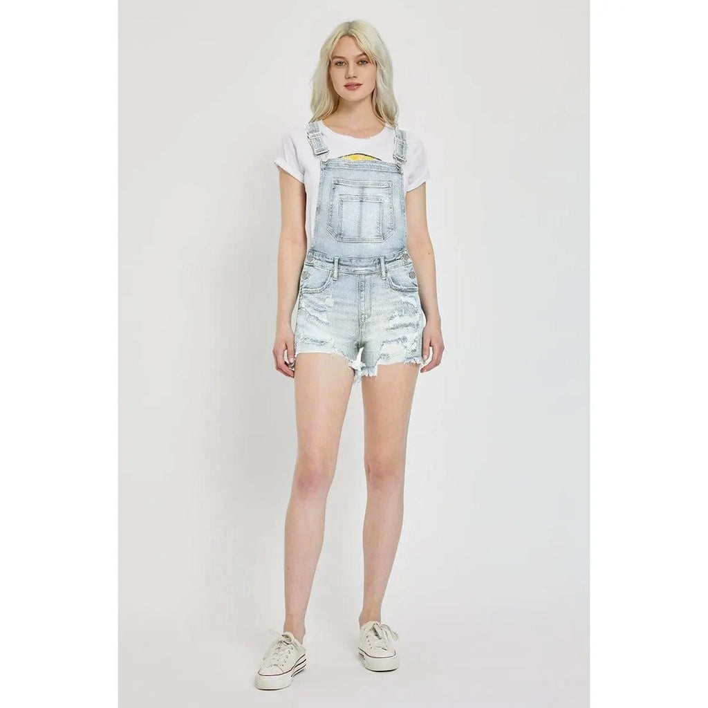 Risen Jeans Distressed Stretchy Shortall