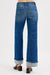 Risen Tummy Control Mid Rise Wide Leg Cuffed Jeans - LECCE