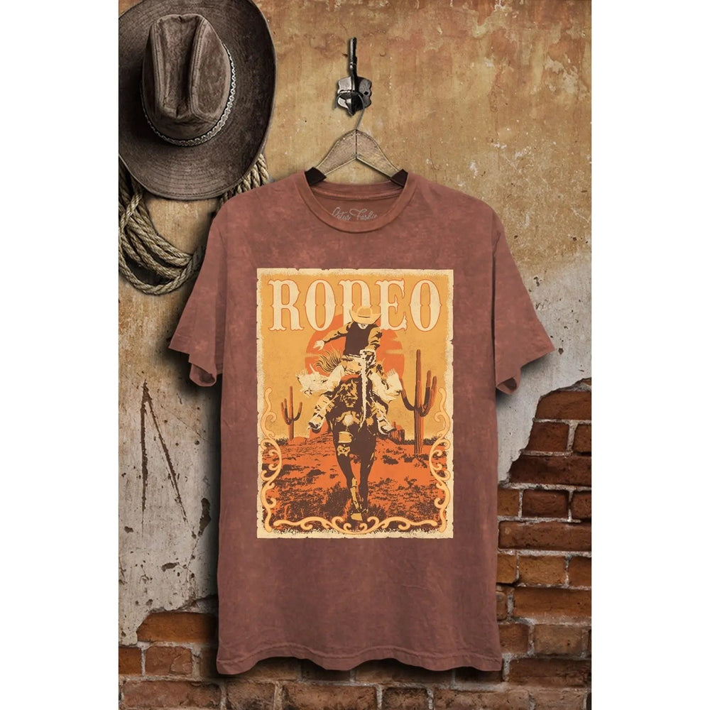 Rodeo Cowboys Graphic Top - LECCE