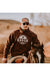Rodeo Ranch Brushy Hoodie - Chocolate Brown - LECCE