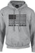 Rodeo Ranch Spur Flag Front Hoodie - Sport Grey - LECCE