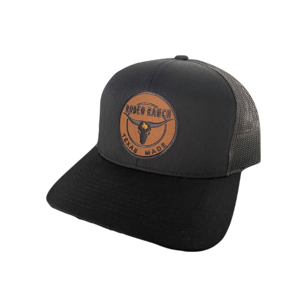 Rodeo Ranch Texas Made Hat - Solid Black - LECCE