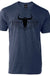 Rodeo Ranch Western Short Sleeve Shirt - Heather Denim - LECCE