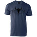 Rodeo Ranch Western Short Sleeve Shirt - Heather Denim - LECCE