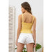 Ruffle Trim Woven Top - LECCE
