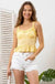 Ruffle Trim Woven Top - LECCE