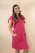 Ruffled Flutter Sleeve Mini Dress - LECCE