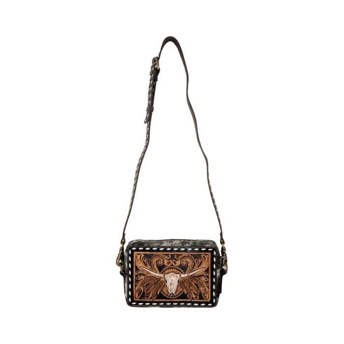 Spirit of the Herd Hand-tooled Hand-Tooled Mayra Bag