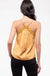 Satin Lace Trim Cami - LECCE