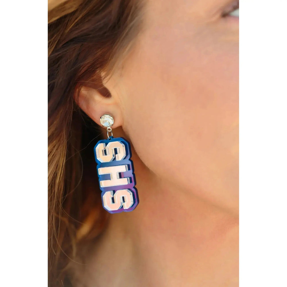 School Letters Earrings - LECCE