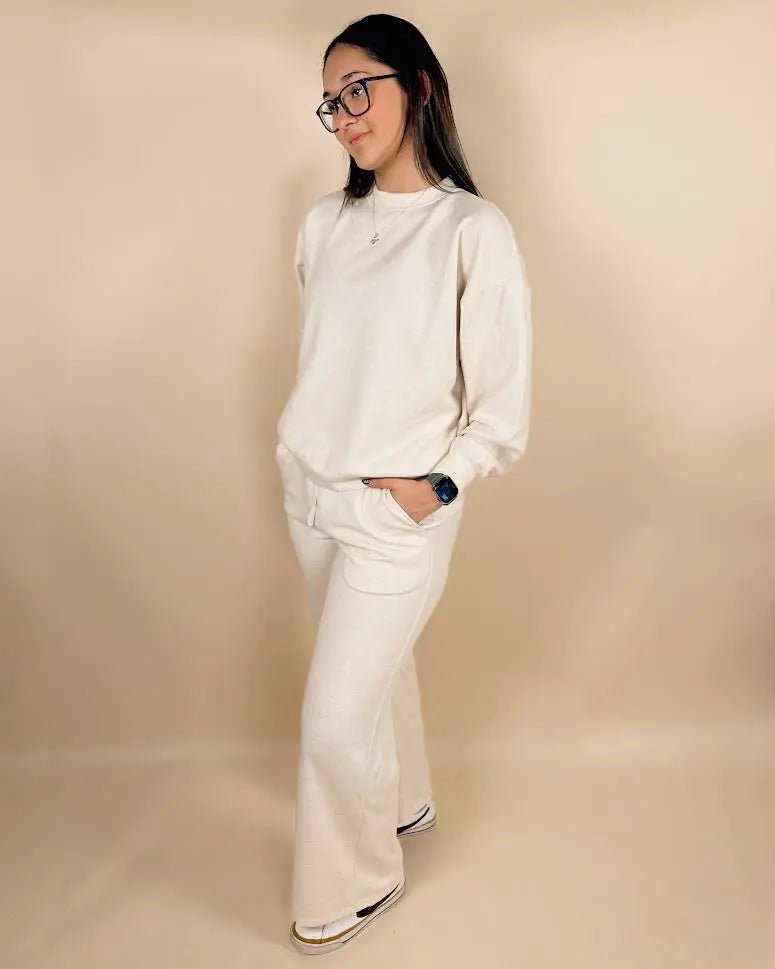 Scuba Crewneck Pullover & Pants Set - LECCE
