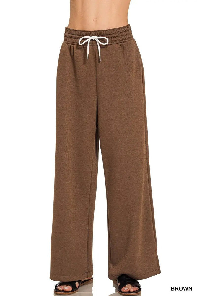 Scuba Drawstring Pants - LECCE