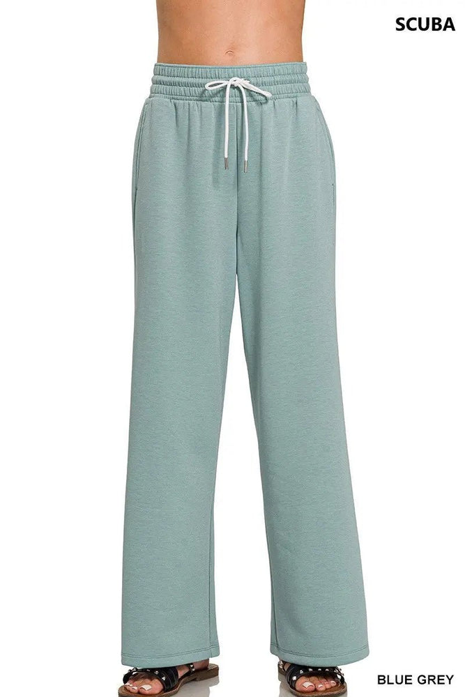 Scuba Drawstring Pants - LECCE