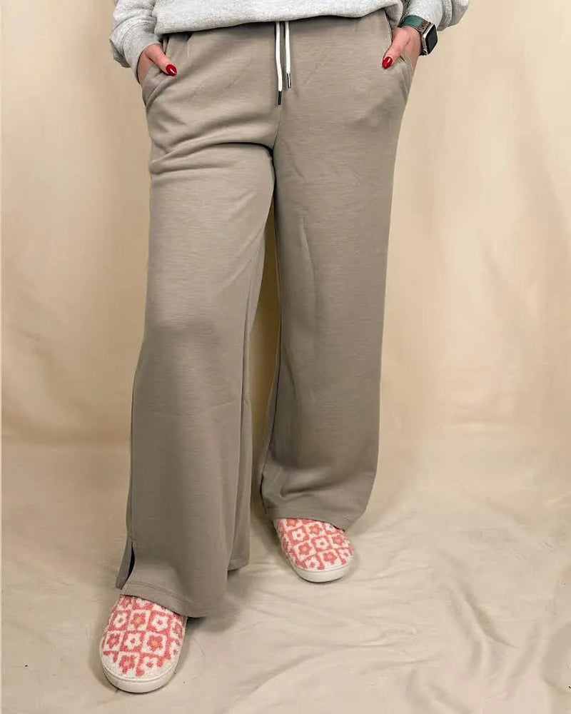 Scuba Drawstring Pants - LECCE