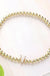 SECRET BOX_ Monogram Initial Stretch Bracelet - LECCE