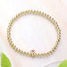 SECRET BOX_ Monogram Initial Stretch Bracelet - LECCE