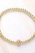 SECRET BOX_ Monogram Initial Stretch Bracelet - LECCE