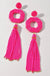 Seed Beaded Drop Earrings - LECCE