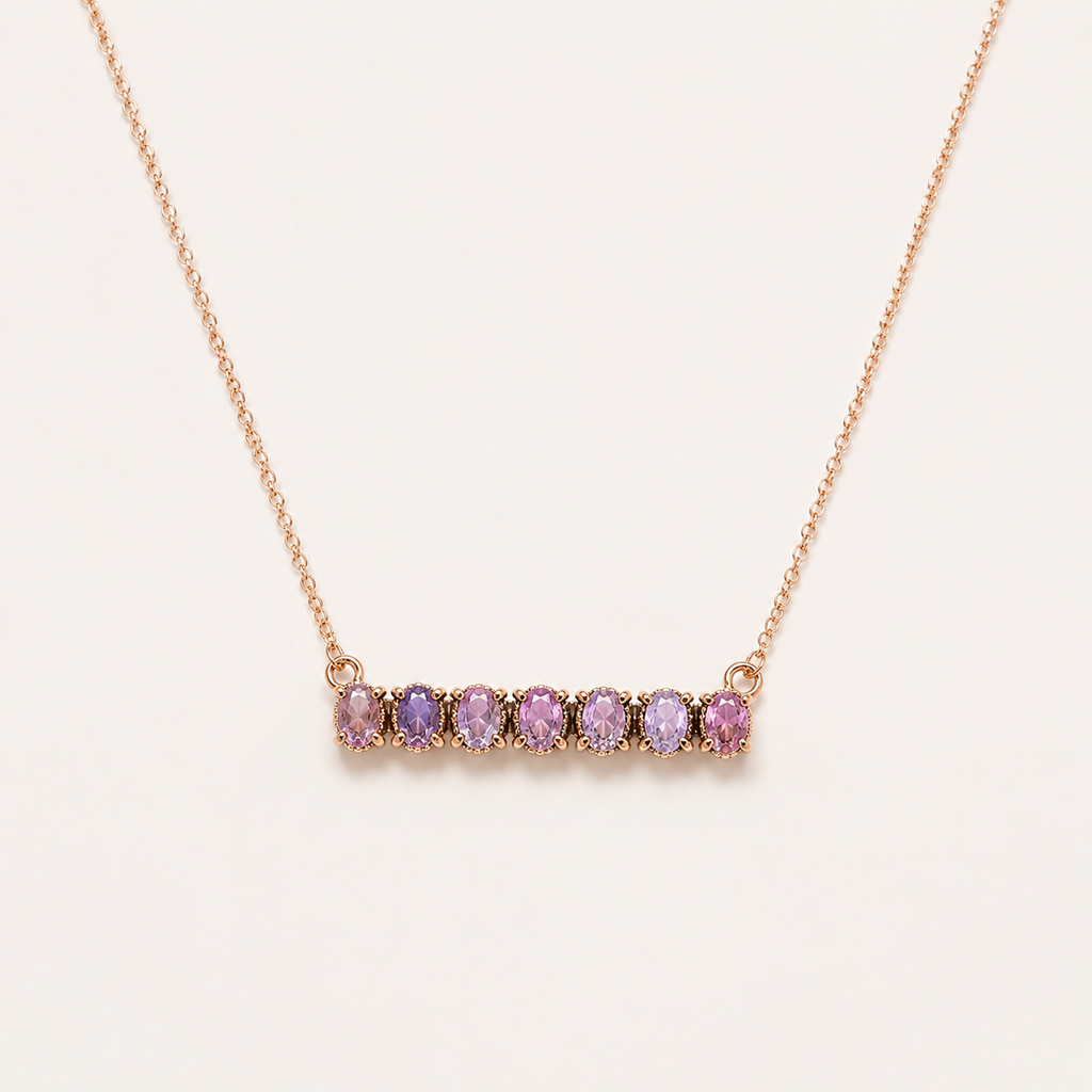 Set the Bar High Sterling Silver Necklace