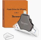 MFi Certified USB 3.0 Flash Drive 128GB
