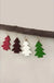Simple Fun Christmas Tree Earrings - LECCE