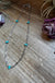 Sleeping Beauty Turquoise Choker Chain - LECCE