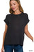 Slub Rolled Up Sleeve Tee - LECCE