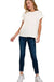 Slub Rolled Up Sleeve Tee - LECCE