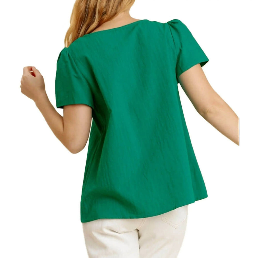 Smocked Detail Top - LECCE