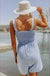 Smoked Top Romper With Pockets - LECCE