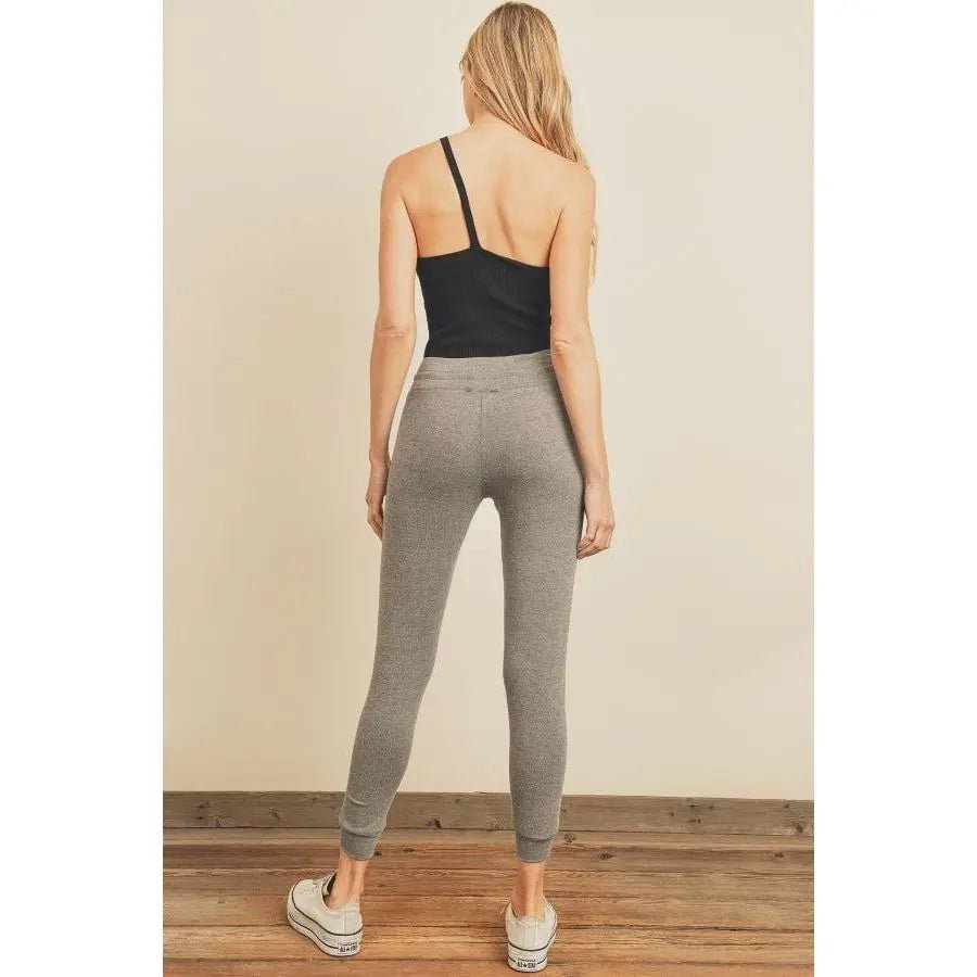 Soft Knit Drawstring Jogger - LECCE