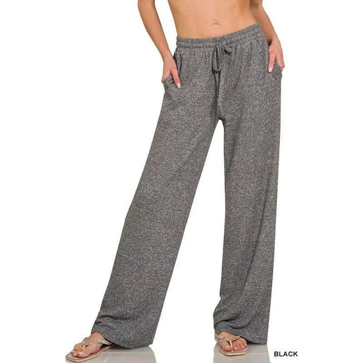 Soft Wide Leg Lounge Pants - LECCE