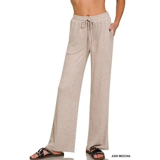 Soft Wide Leg Lounge Pants - LECCE