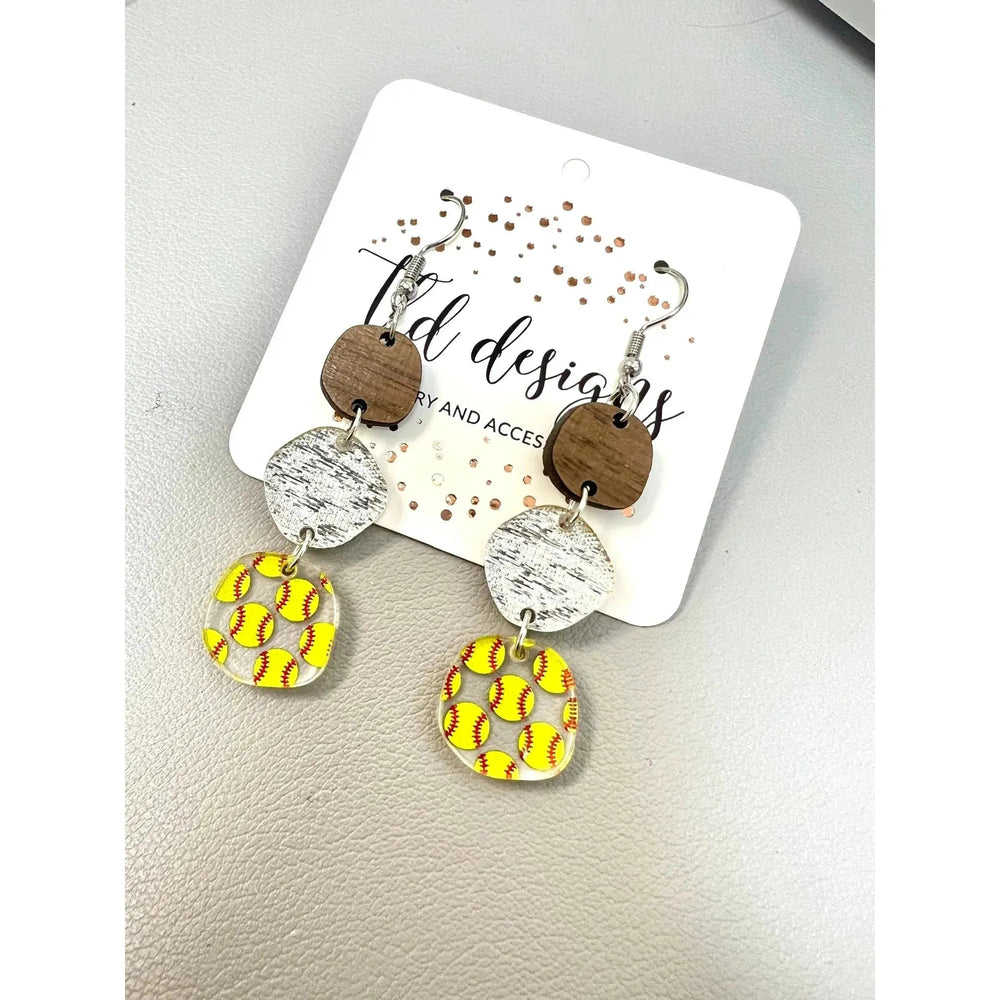 Softball homerun Earring - LECCE