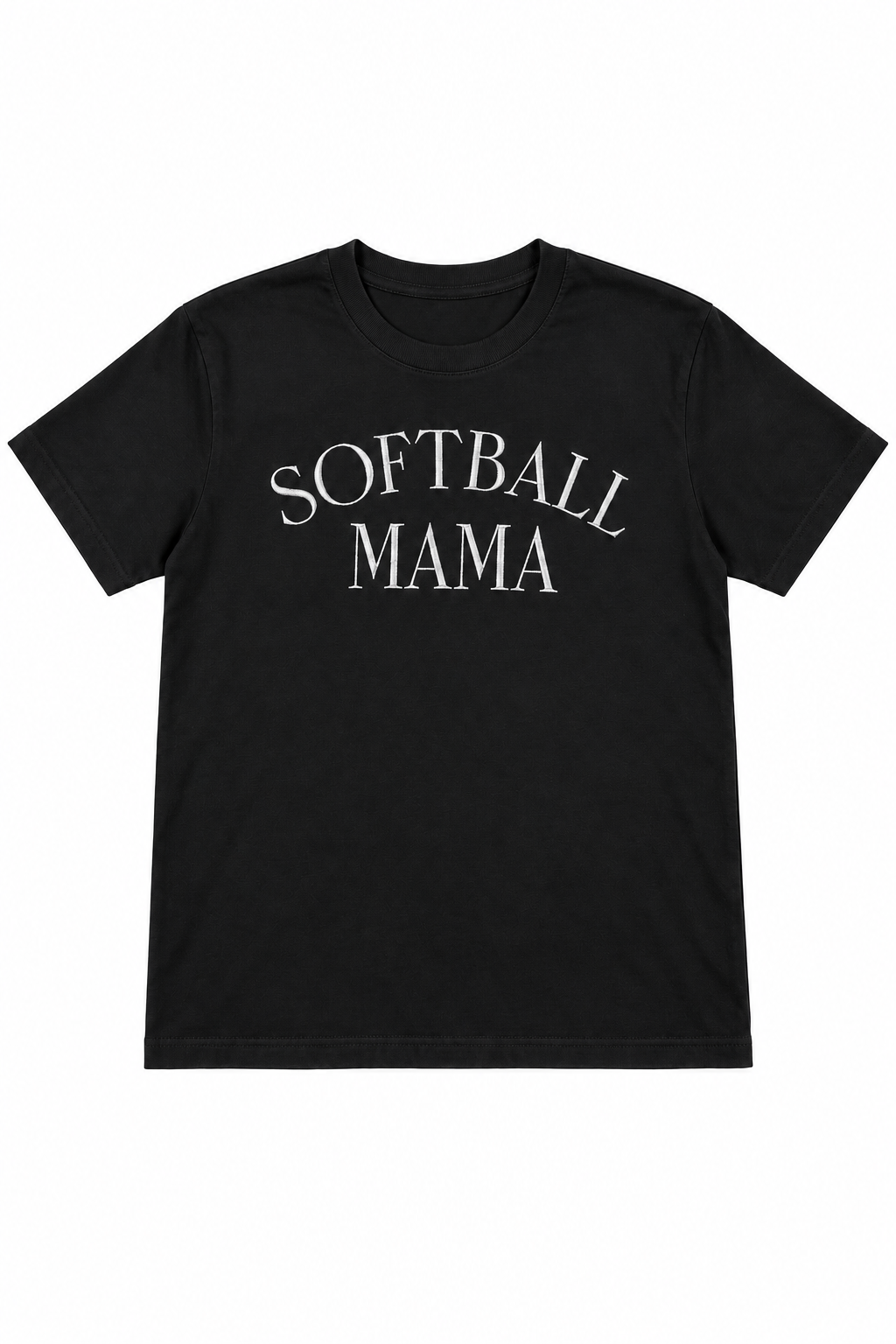 Softball Mama Embroidered Tee