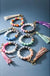 Softest Rubbery Bead Tassel Bracelet Key Holder - LECCE