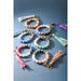 Softest Rubbery Bead Tassel Bracelet Key Holder - LECCE