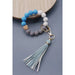 Softest Rubbery Bead Tassel Bracelet Key Holder - LECCE