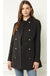 Solid Double Breasted Coat - LECCE