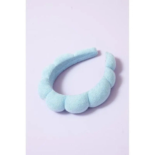 Spa Sponge Terry Towel Scalloped Headband - LECCE