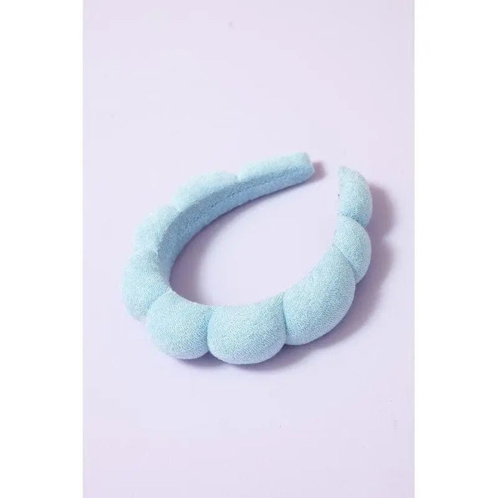 Spa Sponge Terry Towel Scalloped Headband - LECCE
