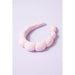Spa Sponge Terry Towel Scalloped Headband - LECCE