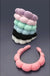 Spa Sponge Terry Towel Scalloped Headband - LECCE