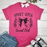 Spooky Witch Soctial Club Tee - LECCE