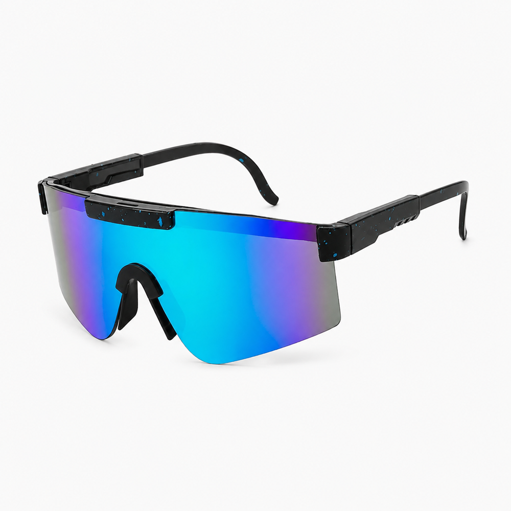 Sunglasses on soft white background
